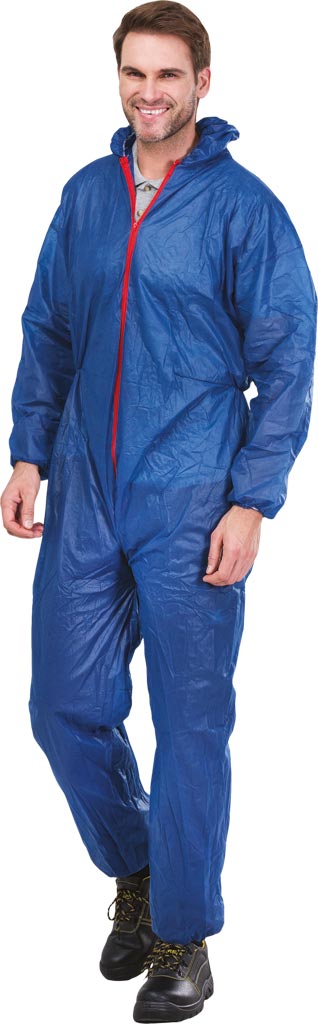 PROFESSIONAL PAINTER'S POLYPROPYLENE COVERALL WITH HOOD
