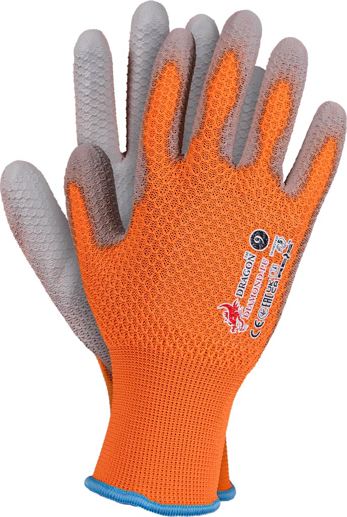 HIGH-PRECISION POLYURETHANE-COATED POLYESTER GLOVES