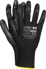 DURABLE LATEX COATED SAFETY GLOVES FOR CONSTRUCTION & TRANSPORT