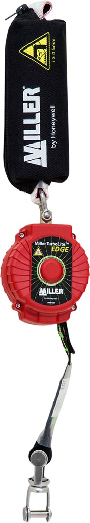 SELBSTRÜCKZIEHENDES FALLSCHUTZGERÄT TURBOLITE EDGE MILLER, 2M
