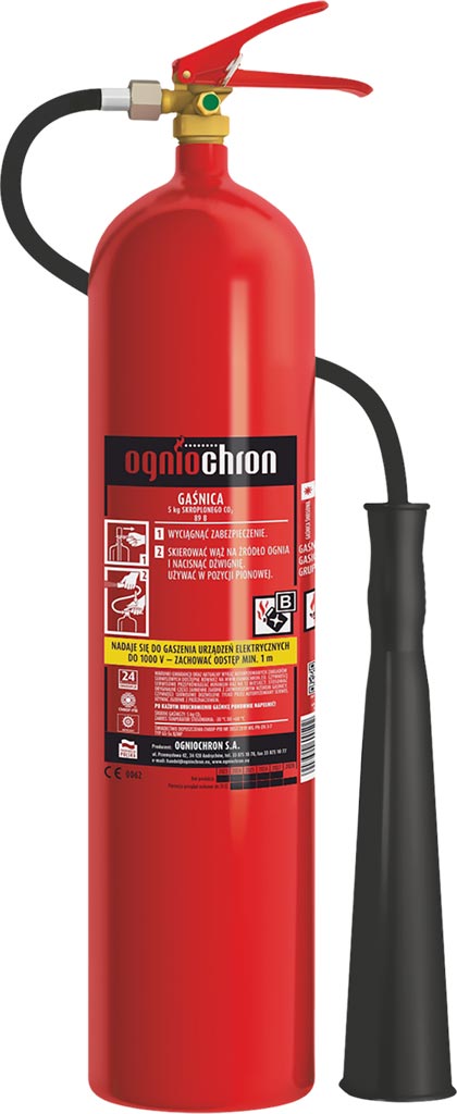 5 KG CO2 FIRE EXTINGUISHER FOR B & C CLASS FIRES – DURABLE & EFFICIENT