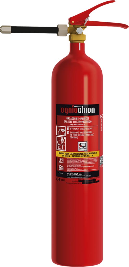 GAŚNICZKA PRECYZYJNA DO ELEKTRONIKI OGNIOCHRON GSE-2X 2KG