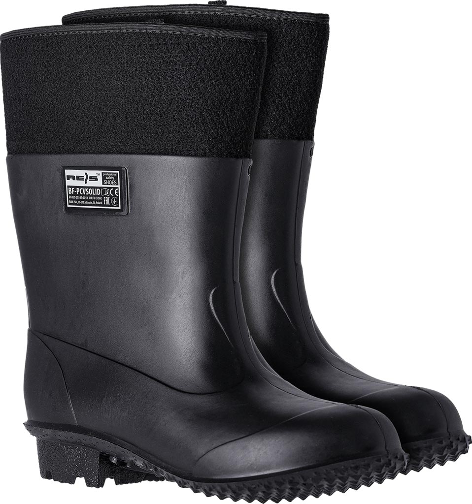 BUTY ROBOCZE REIS SOLID PCV Z PODESZWĄ ANTYPOŚLIZGOWĄ O4 SRC