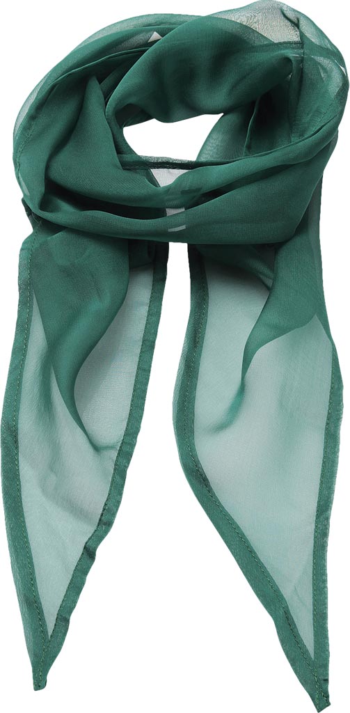 LIGHTWEIGHT POLYESTER CHIFFON SCARF IN VIBRANT COLORS