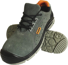 SICHERHEITSSTIEFEL ESSEN AUS VELOURSLEDER, METALLFREI, S1P SRC