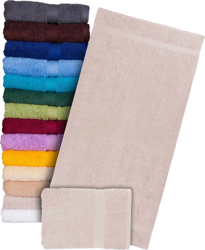 RĘCZNIK FROTTE Z BAWEŁNY 100% - WYSOKA GRAMATURA 500 G/M2, IDEALNY NA CO DZIEŃ