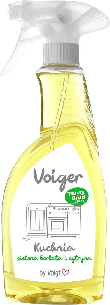 SPRAY ODTŁUSZCZAJĄCY Z ZAPACHEM ZIELONEJ HERBATY I CYTRONY, 500 ML