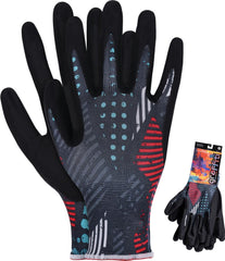 NITRILE FOAM COATED FLEXIBLE WORK GLOVES FOR MEN