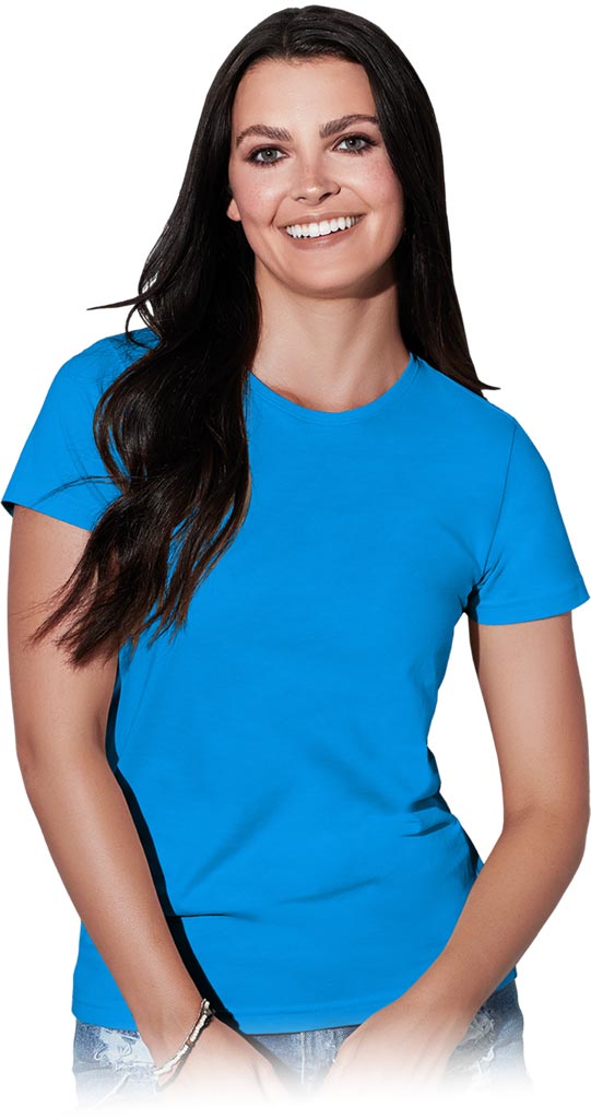 T-SHIRT DAMSKI STEDMAN Z BAWEŁNY RING-SPUN