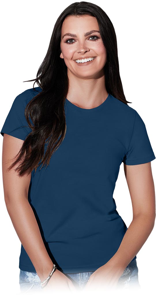 T-SHIRT DAMSKI STEDMAN Z BAWEŁNY RING-SPUN