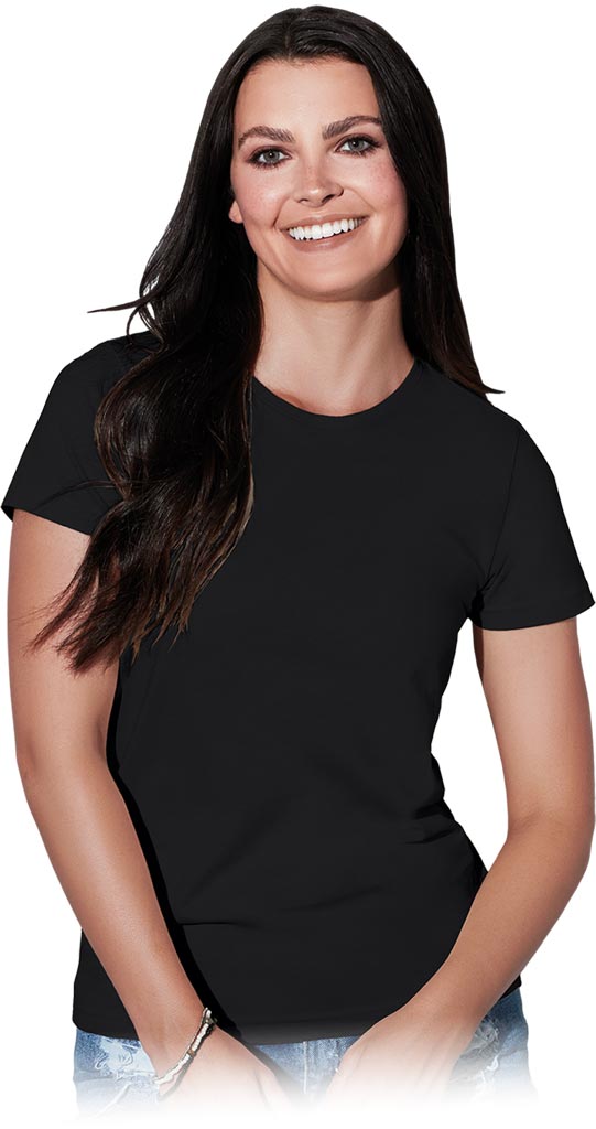 T-SHIRT DAMSKI STEDMAN Z BAWEŁNY RING-SPUN
