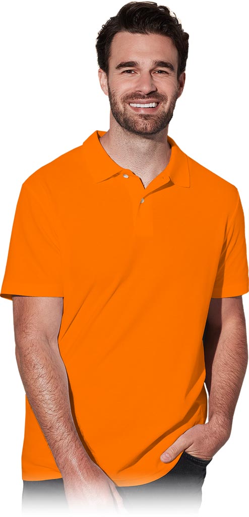 ELEGANCKA KOSZULKA POLO MĘSKA ST3000, 100% BAWEŁNA PIQUE