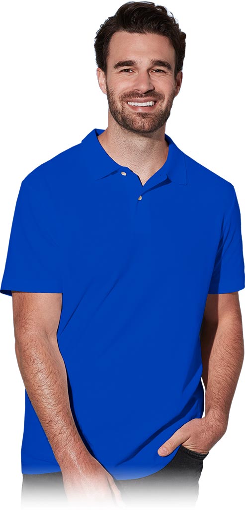 ELEGANCKA KOSZULKA POLO MĘSKA ST3000, 100% BAWEŁNA PIQUE
