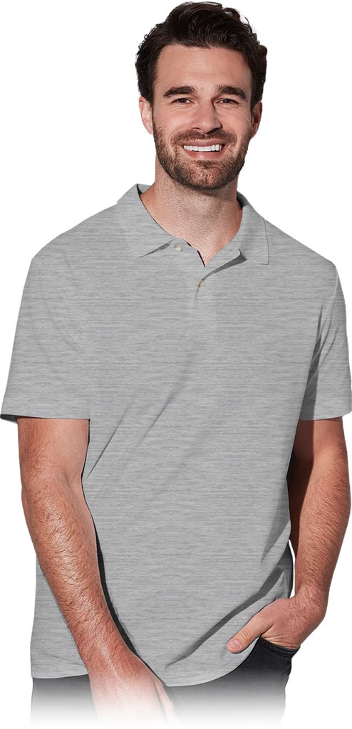 ELEGANCKA KOSZULKA POLO MĘSKA ST3000, 100% BAWEŁNA PIQUE