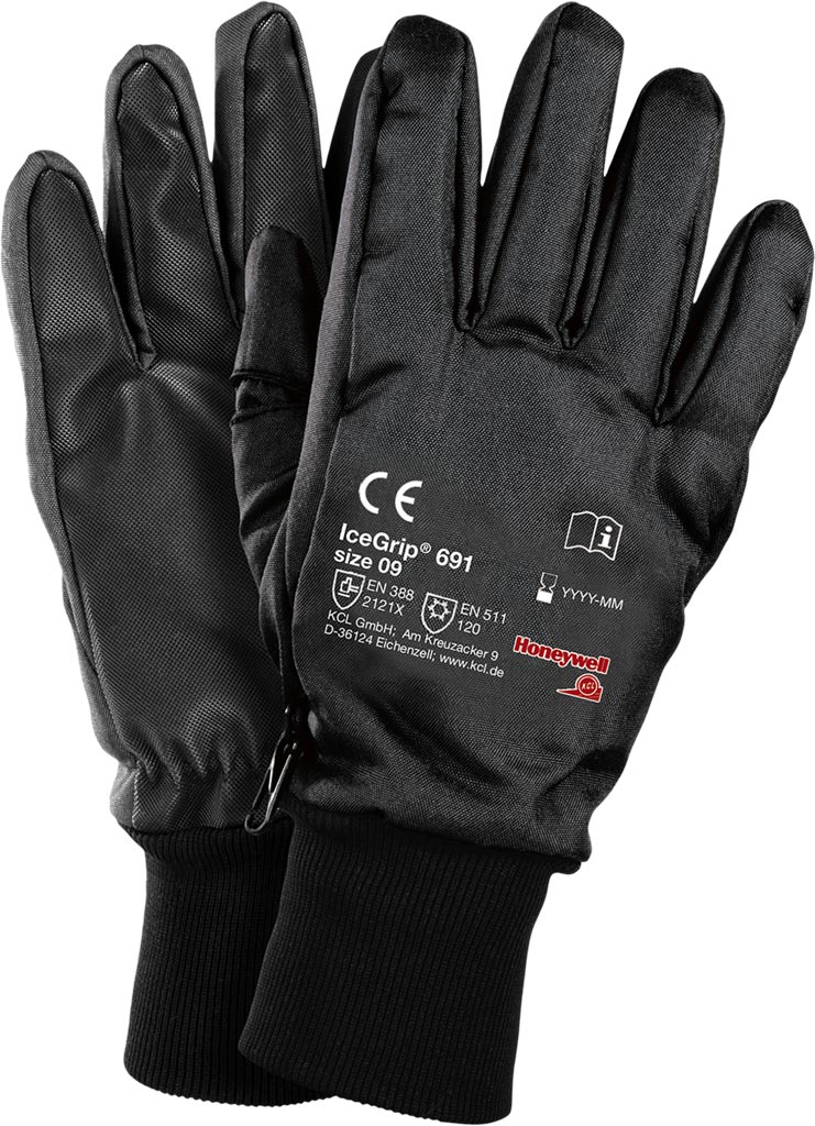 WÄRMEISOLIERTE SCHUTZHANDSCHUHE ICEGRIP 691 FÜR EXTREME KÄLTE